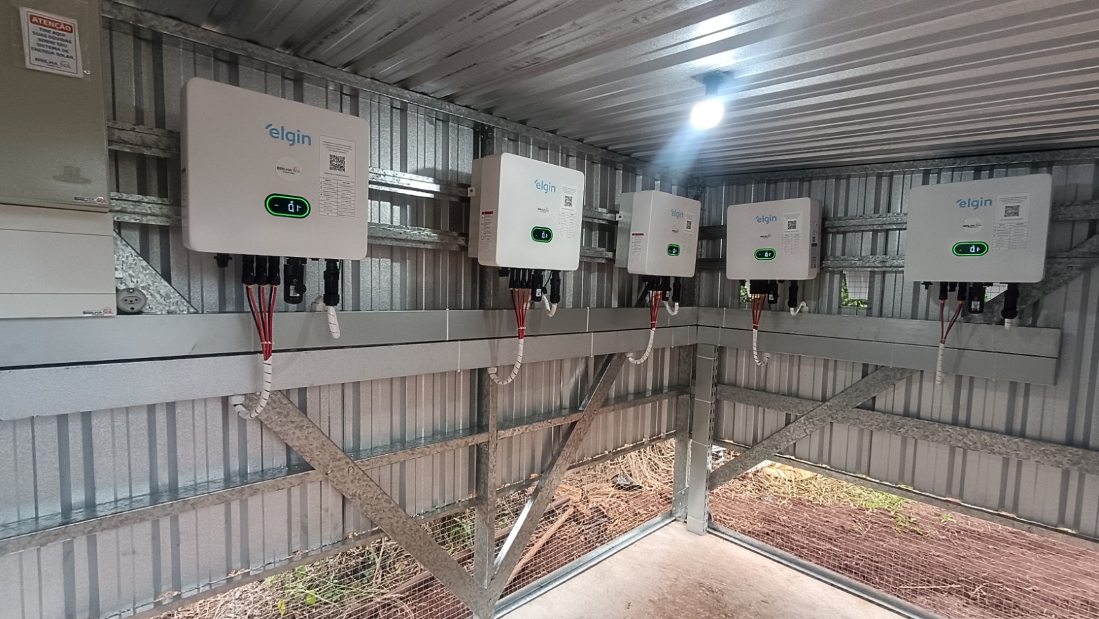 Instalação de painel solar